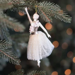 Sierlijke Kersthanger Met Kanten Tutu