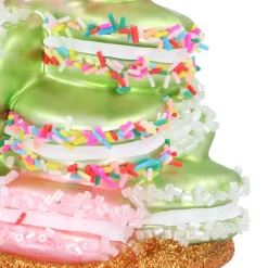 Smaakvolle Macaron Kersthanger In Pastelkleuren