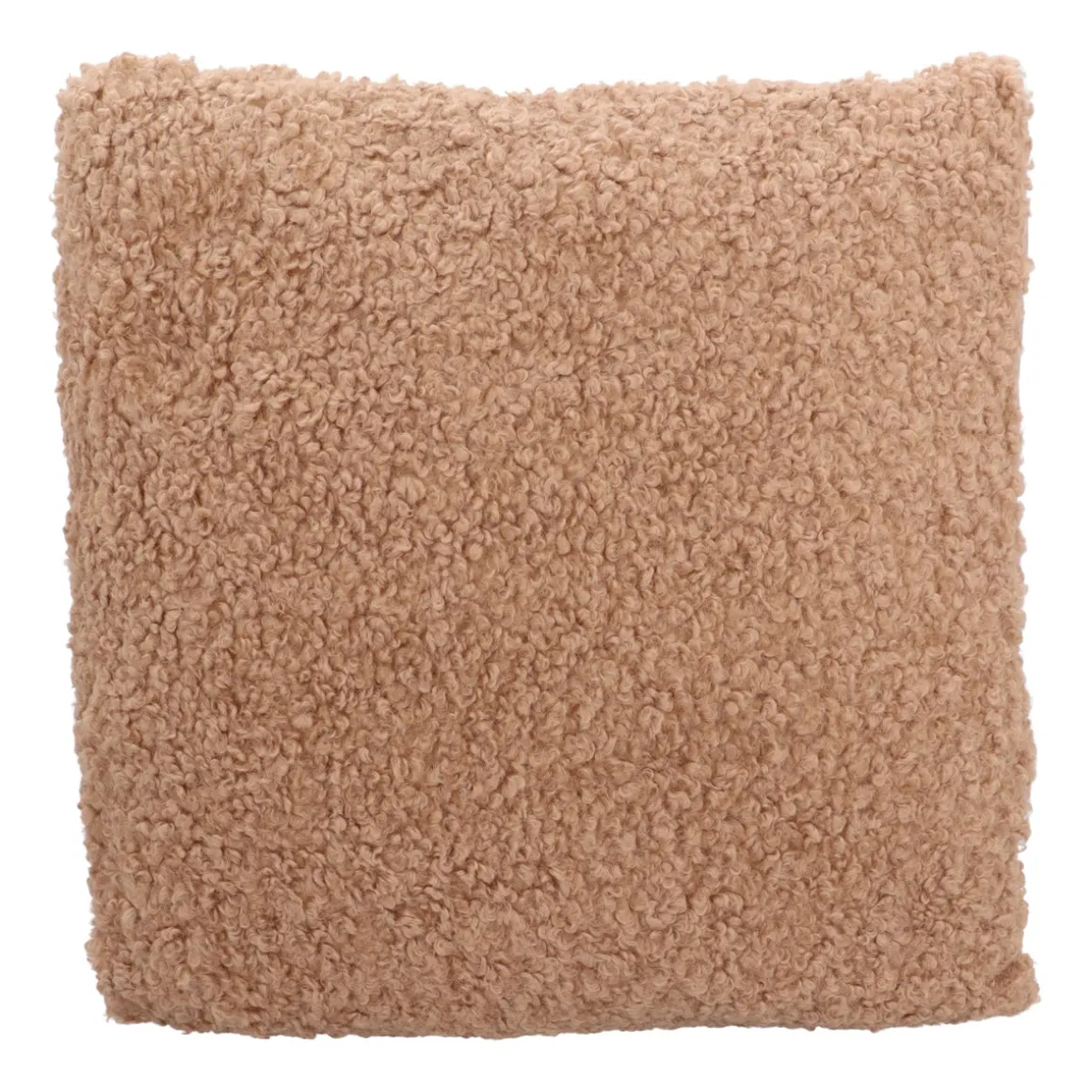 Stijlvol Zandkleurig Teddy Sierkussen