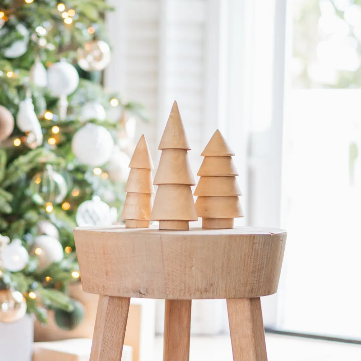 Subtiel Houten Boompje Scandinavisch Design