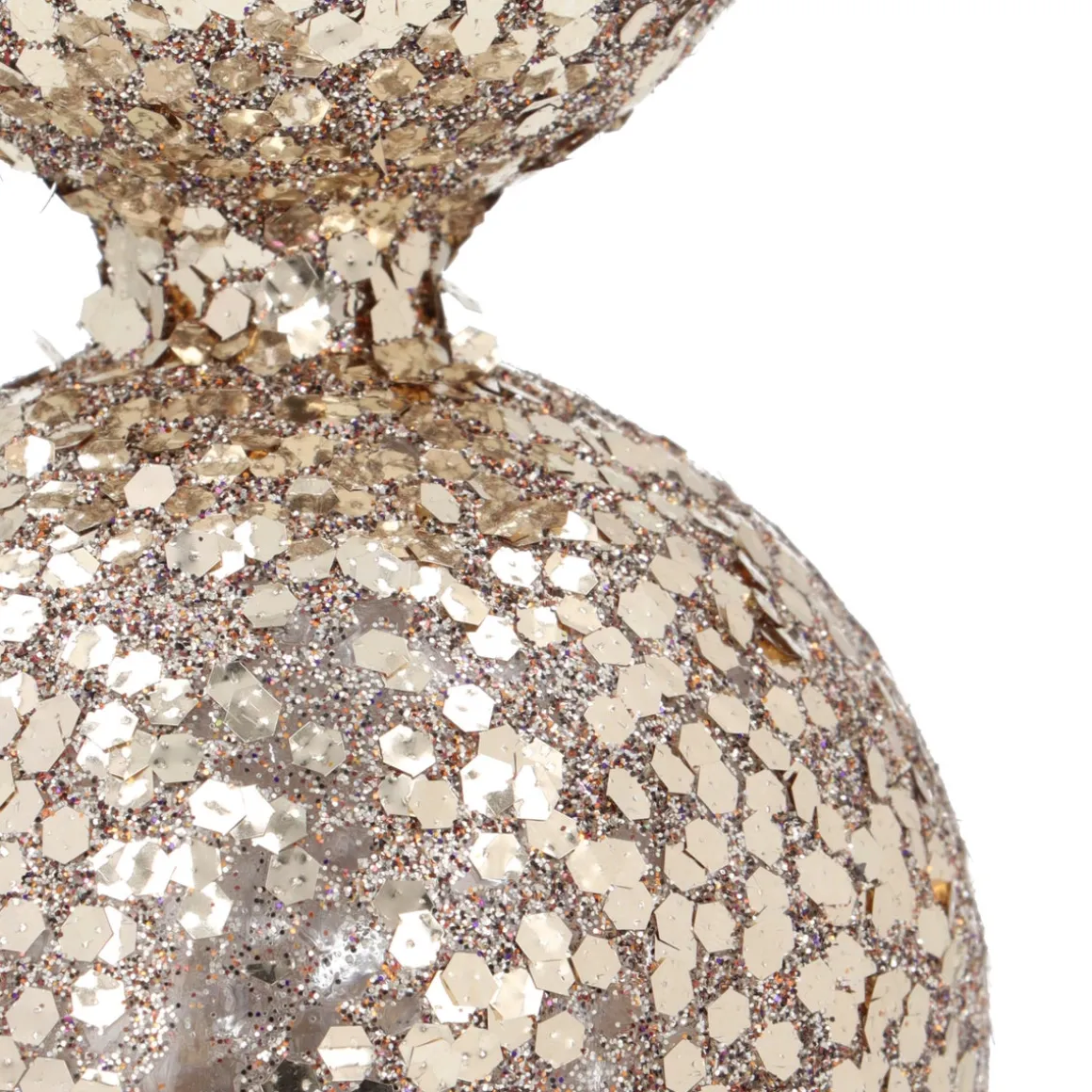 Taupe Glazen Glitterpiek