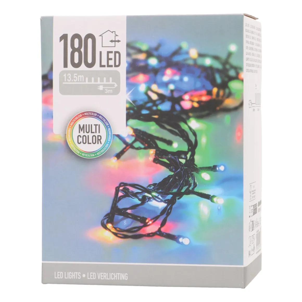 Vrolijk Lichtsnoer Met 180 Multicolor LEDs