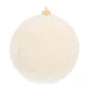 Warme Witte Teddy Kerstbal