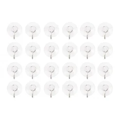 Zuignappen Met Haakje 2cm 24 Stuks